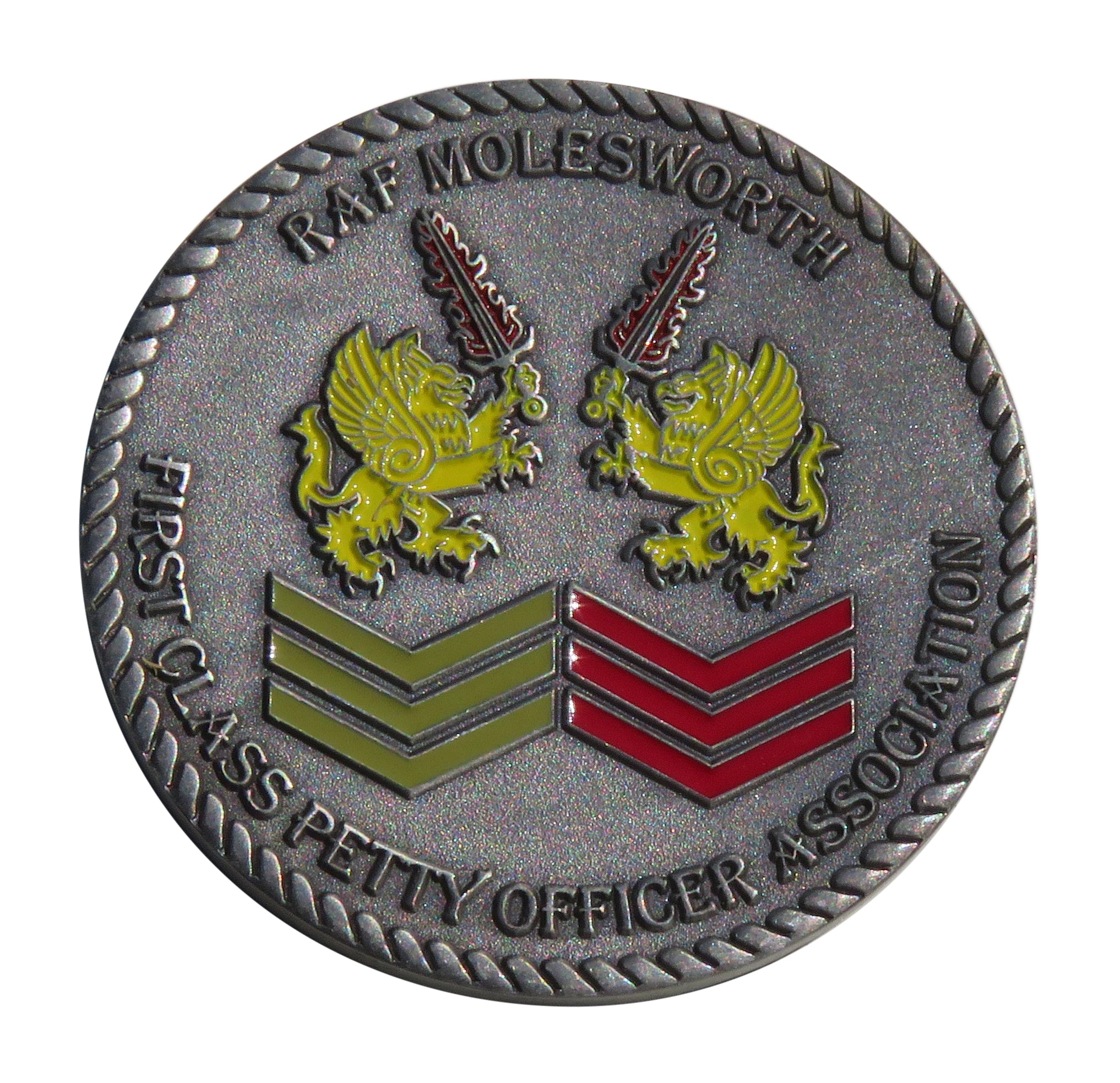 Crusaders  C Company 1-210 Challenge Coin