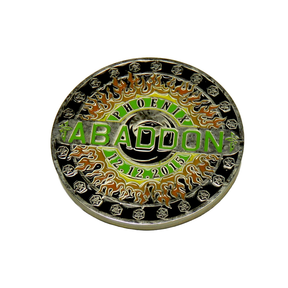 ABADDON Phoenix Arizona Challenge Coin