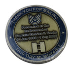 USAF Captain Charles F. Cook Retirement Challenge Coin