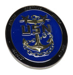 U.S. Navy EMNCM (SS) Matthew Brake Challenge Coin