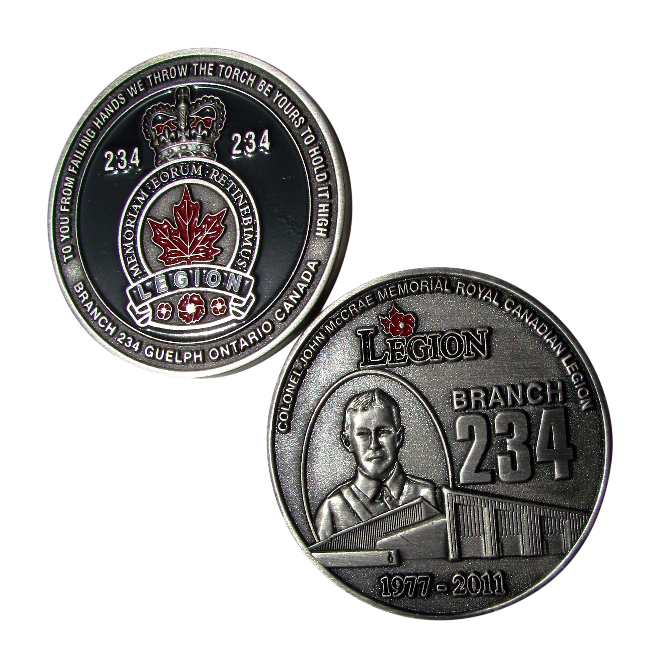 Legion Memoriam Eorum 234 Retenibimus Challenge Coin