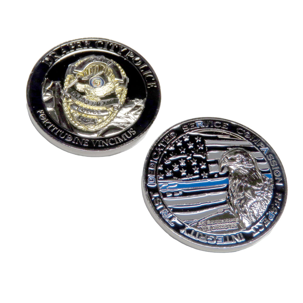 Draper City Police Challenge Coin