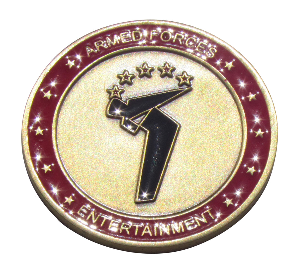 Armed Forces Entertainment Challenge Coin
