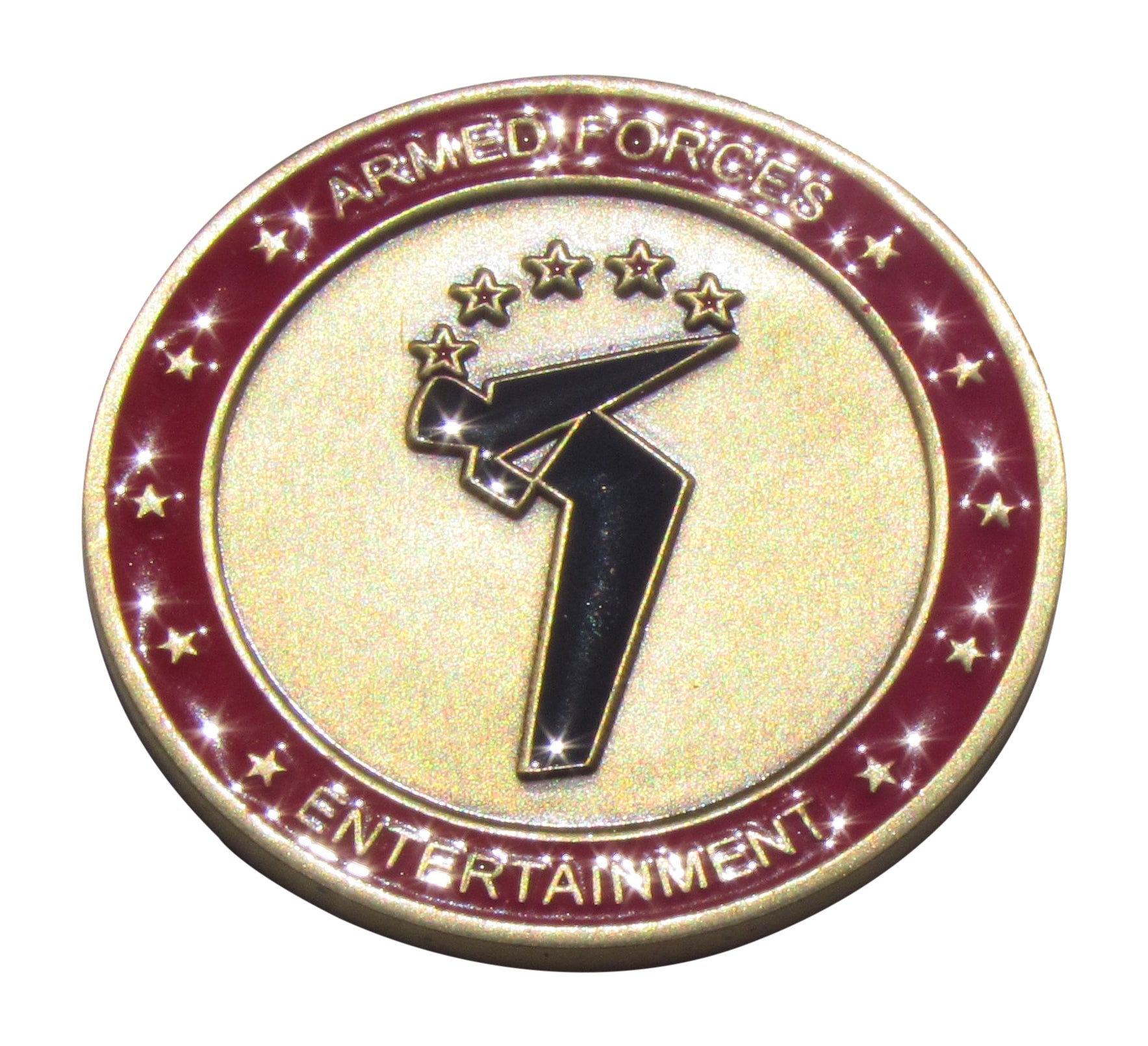 Armed Forces Entertainment Challenge Coin