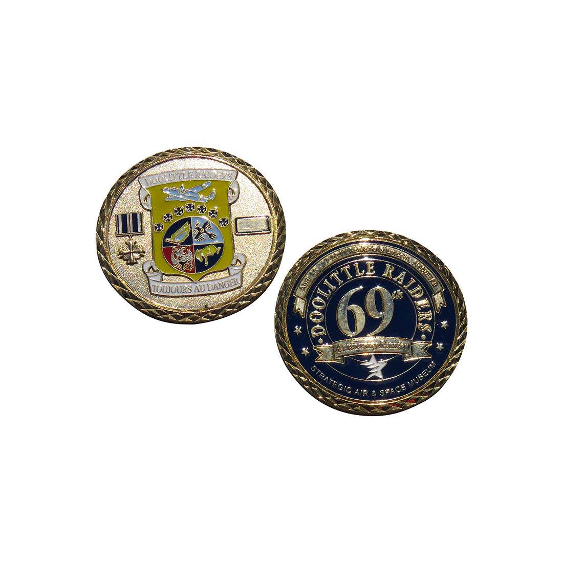 US Army Doolittle Raiders 69th Anniversary Challenge Coin