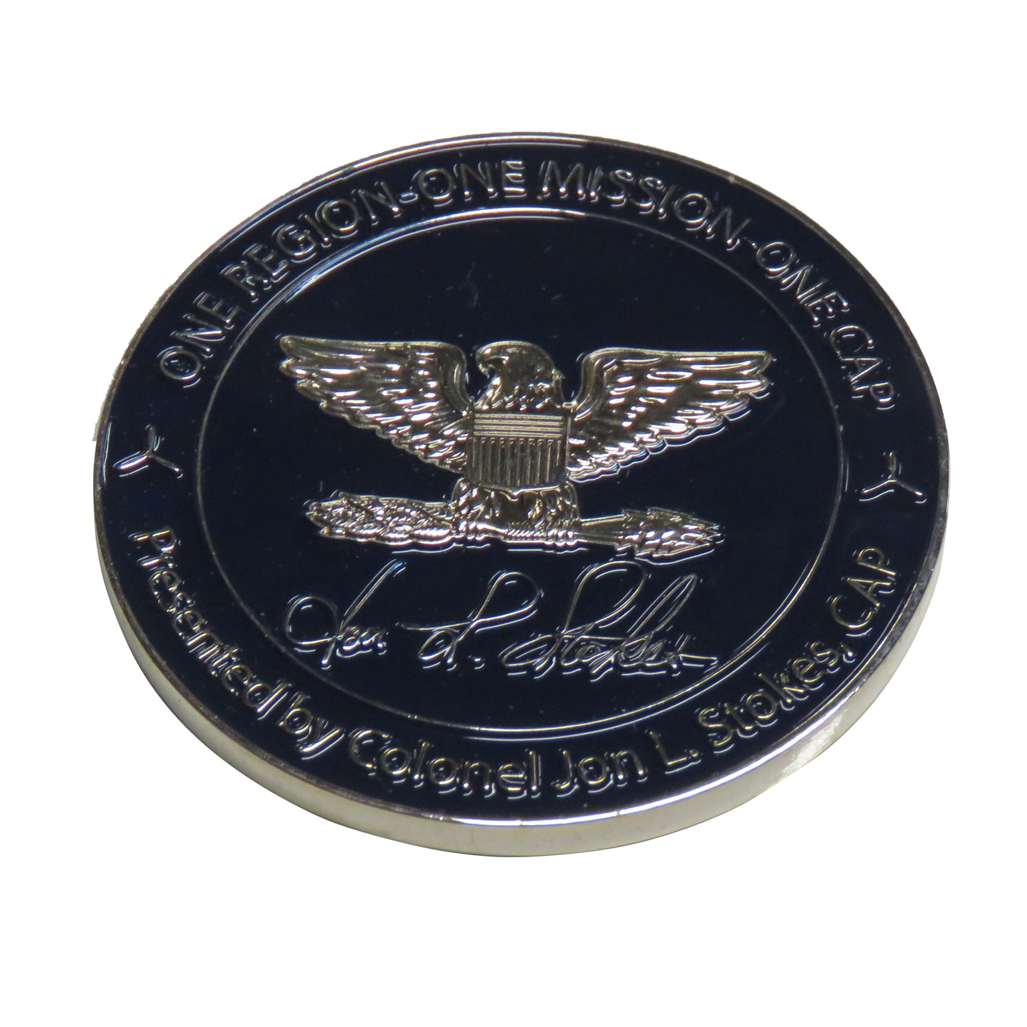 Pacific Region Volunteer Services Challenge Coin