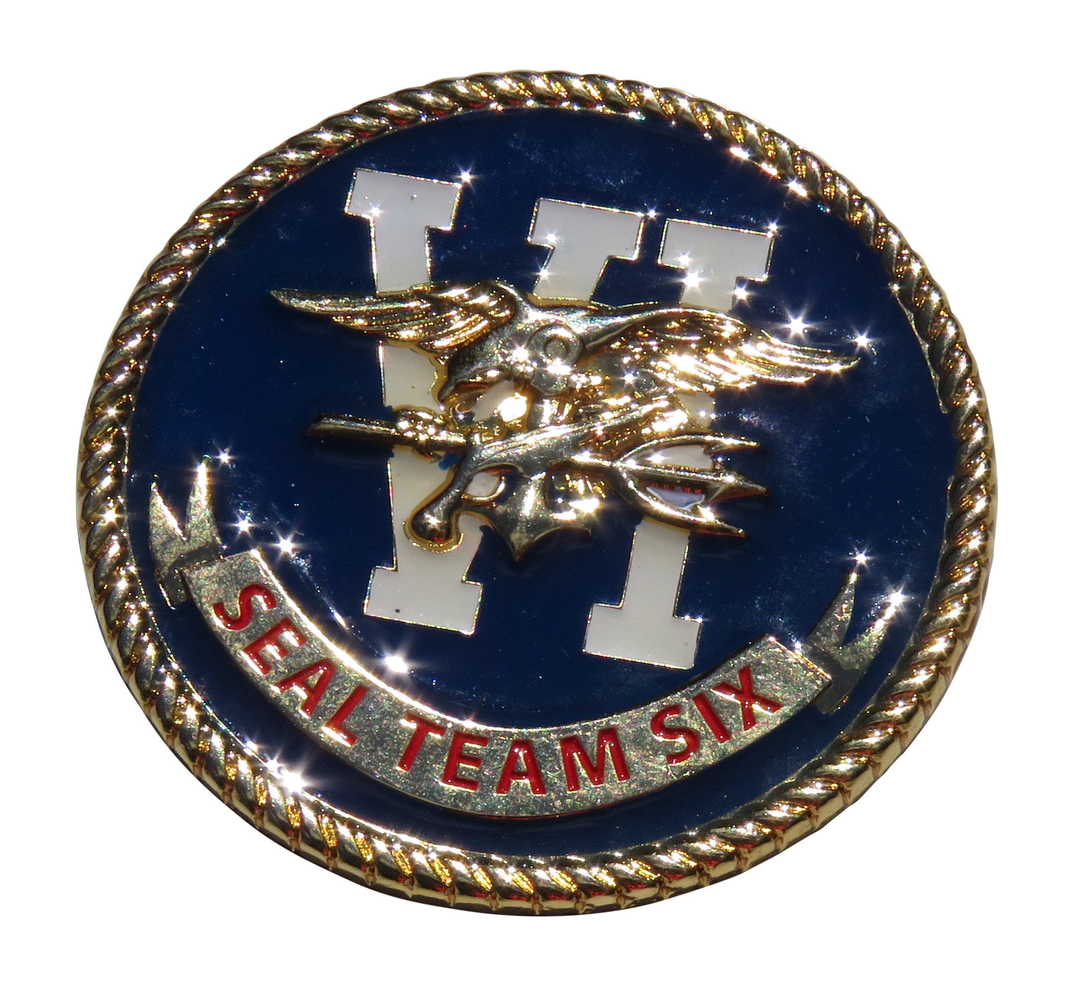 Seal Team Six Naval Special Warfare Development Group Challenge Coin