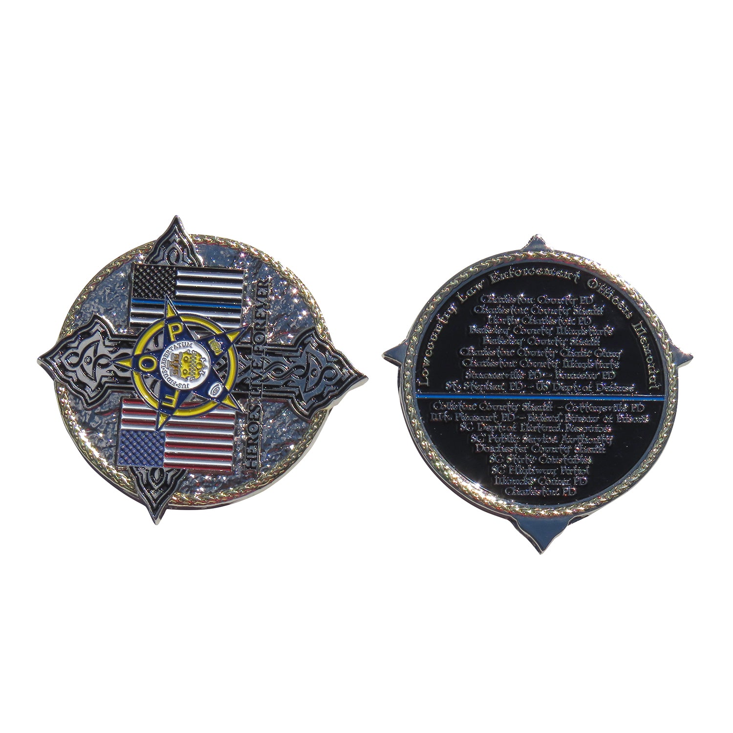 Low Country Law Enforcement Officers Memorial Challenge Coin