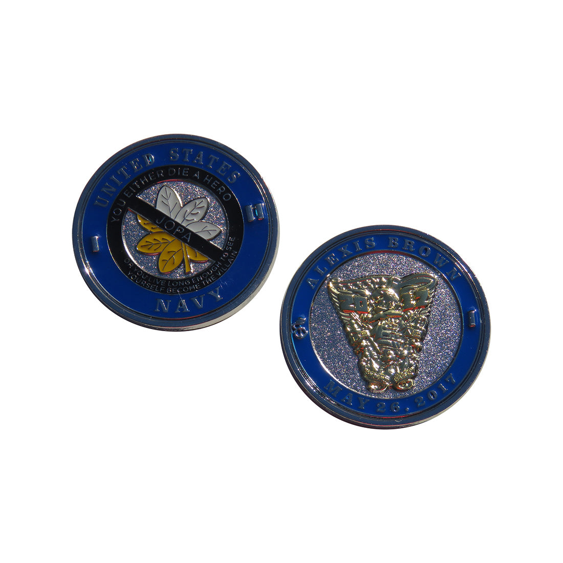 United States Navy JOPA Challenge Coin