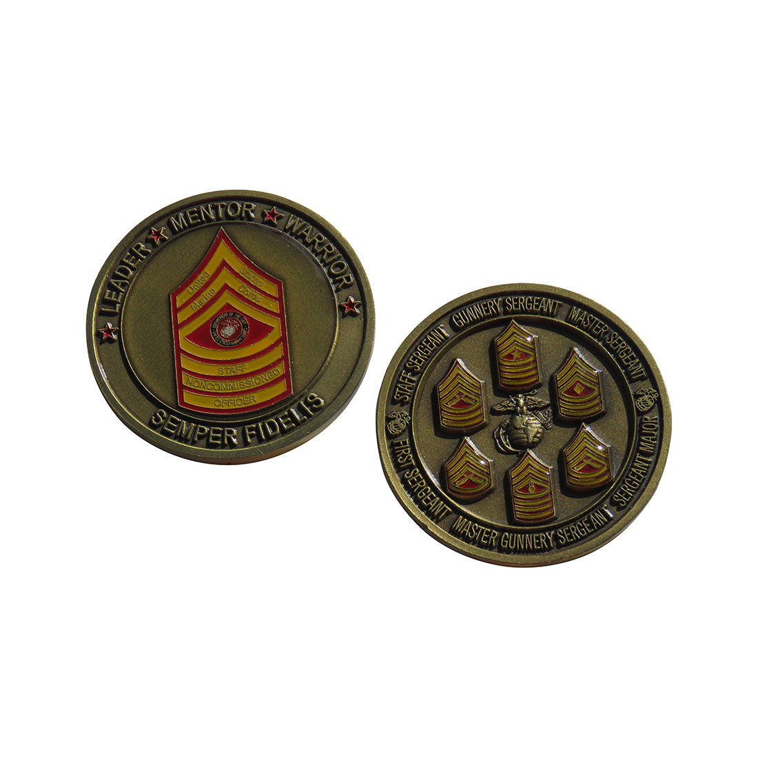 United States Marine Corps Leader Mentor Warrior Challenge Coin