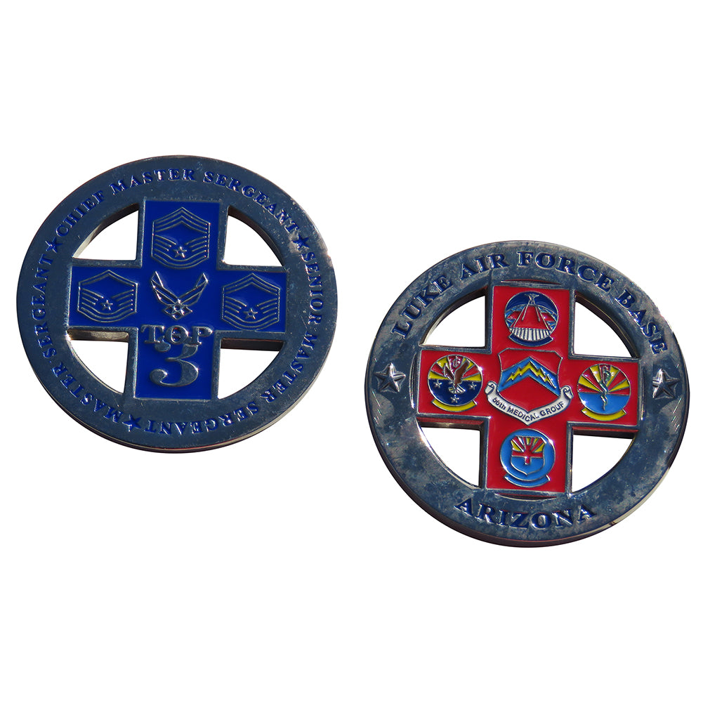 USAF 56th Medical Group Luke Air Force Base Arizona Challenge Coin