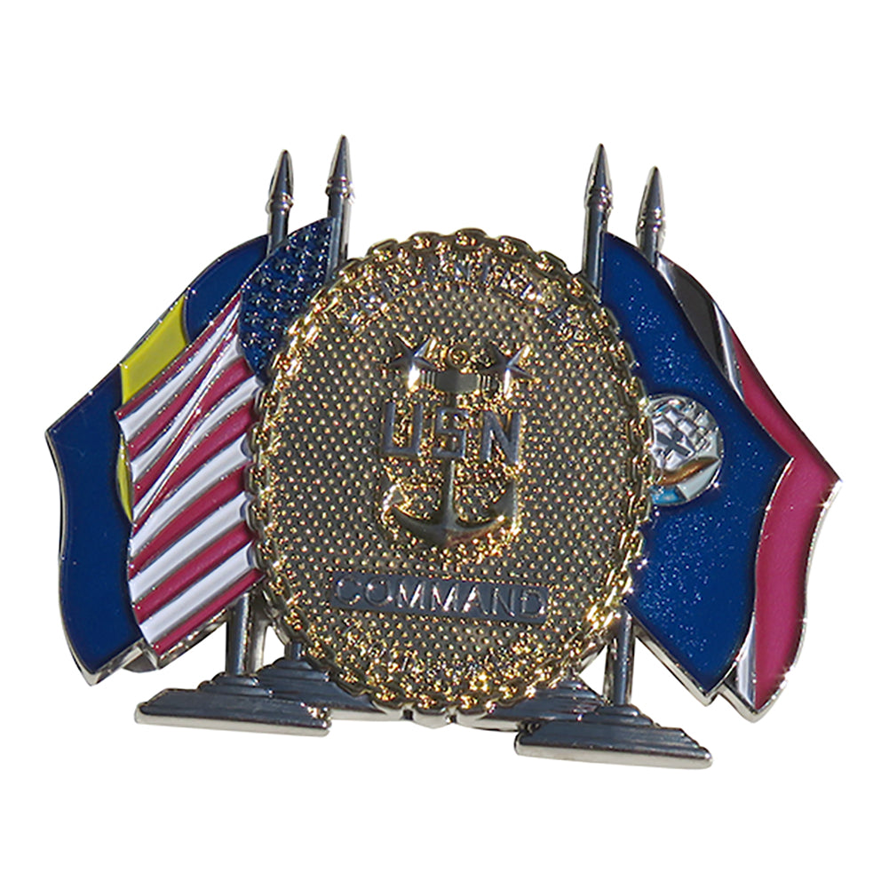 USN Communication Trust And Loyalty Challenge Coin