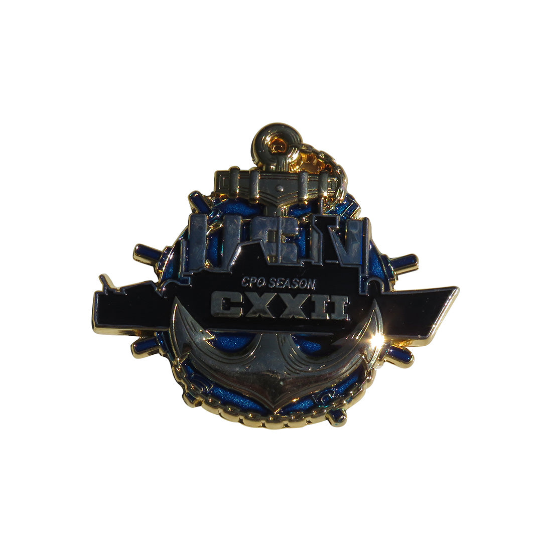 US Navy CPO Season CXXII Challenge Coin