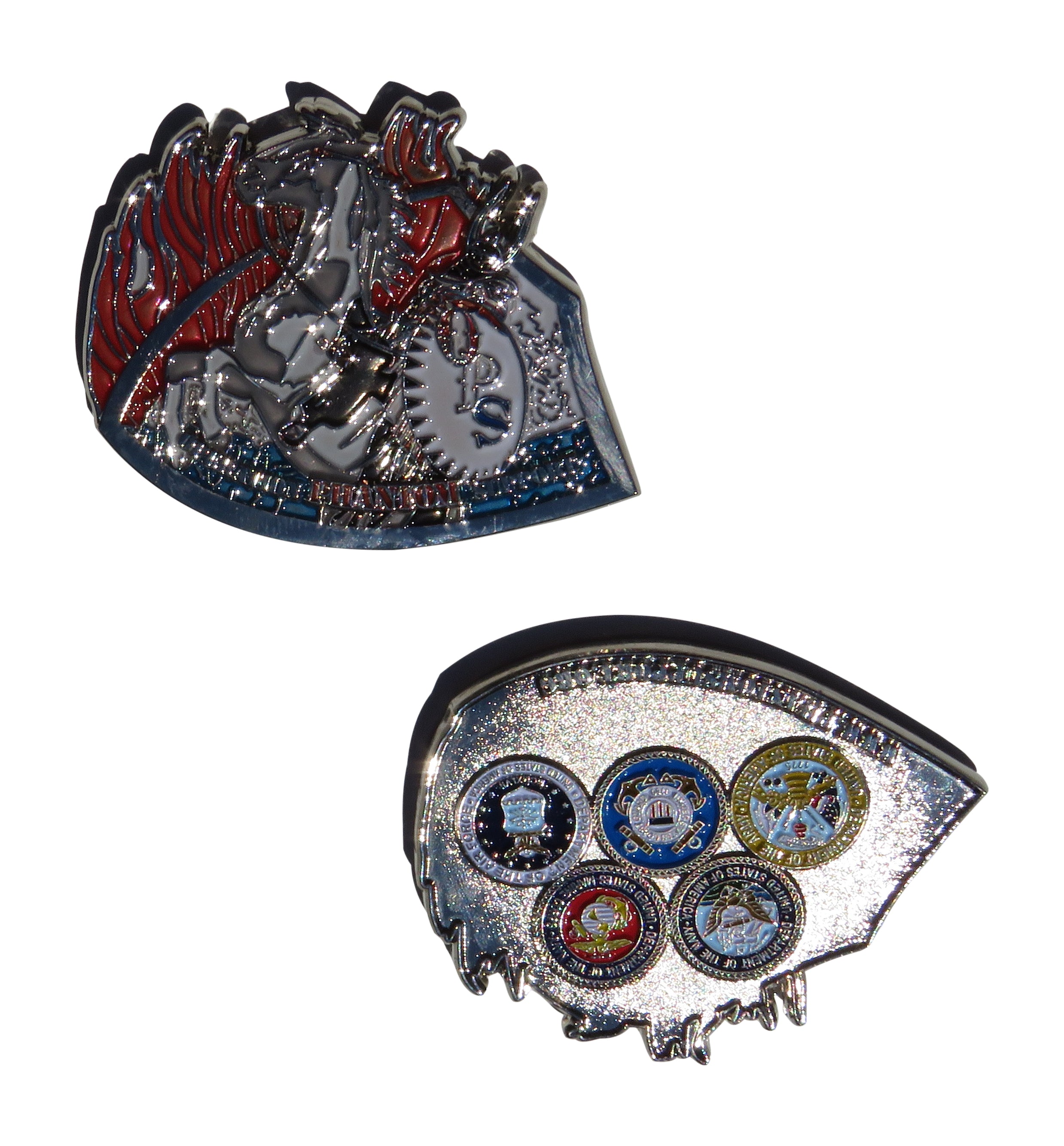 US Navy OPS Phantom Support Challenge Coin