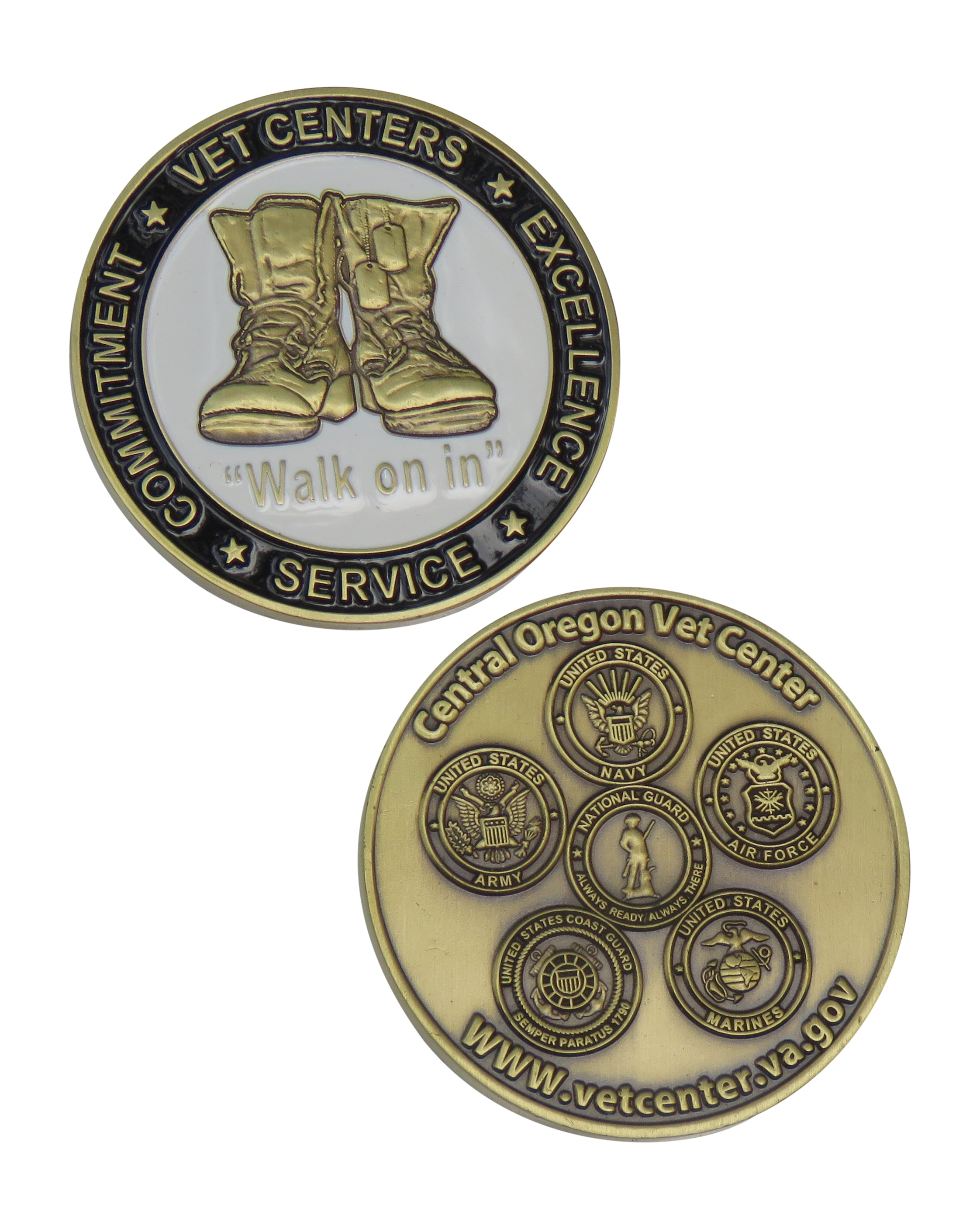 Central Oregon Vet Center Challenge Coin