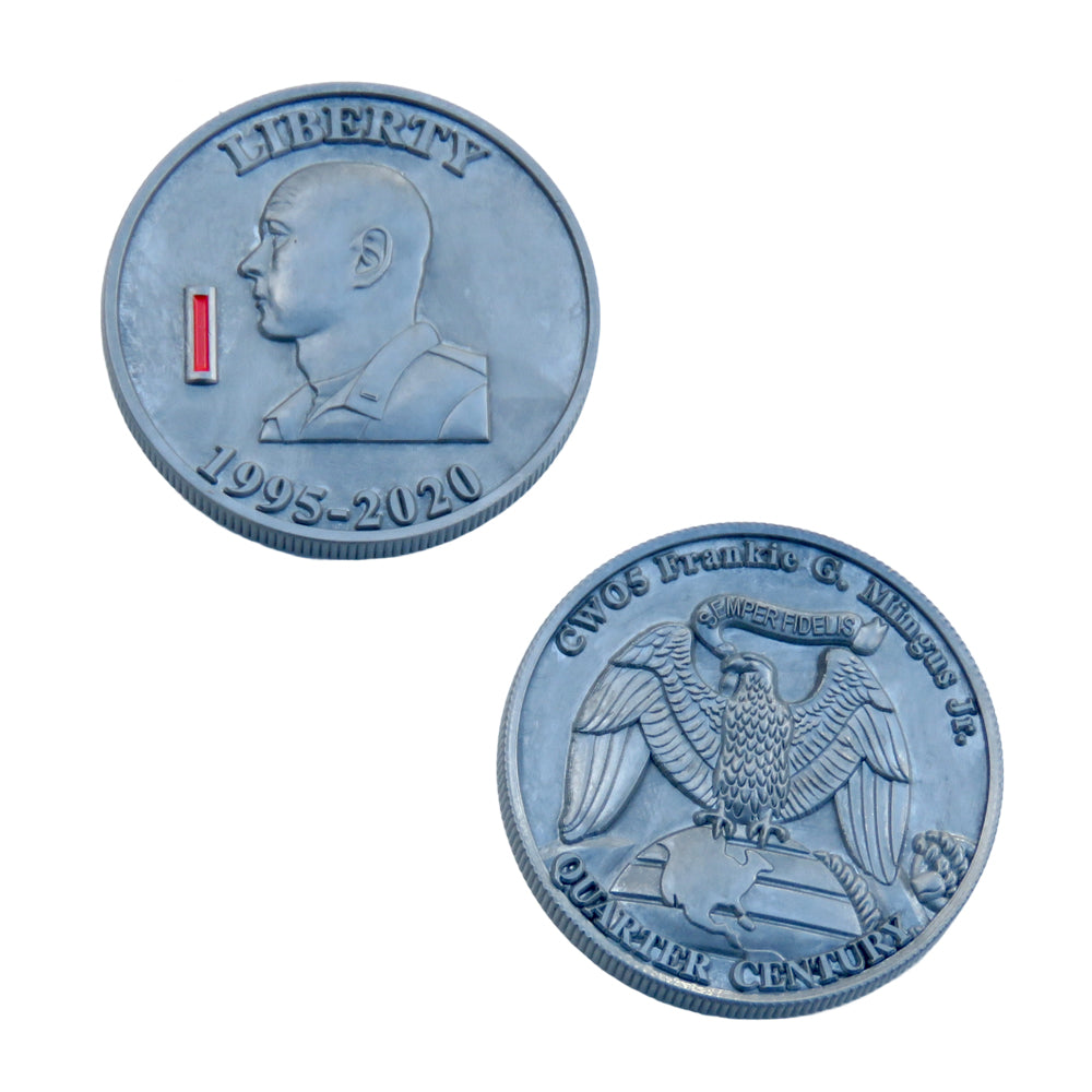 CWO 5 Frankie G. Mingus Jr. Quarter Century Challenge Coin