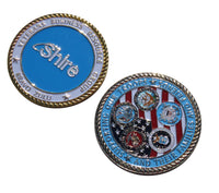 Shire US Armed Forces Veterans Business Resource Group Challenge Coin