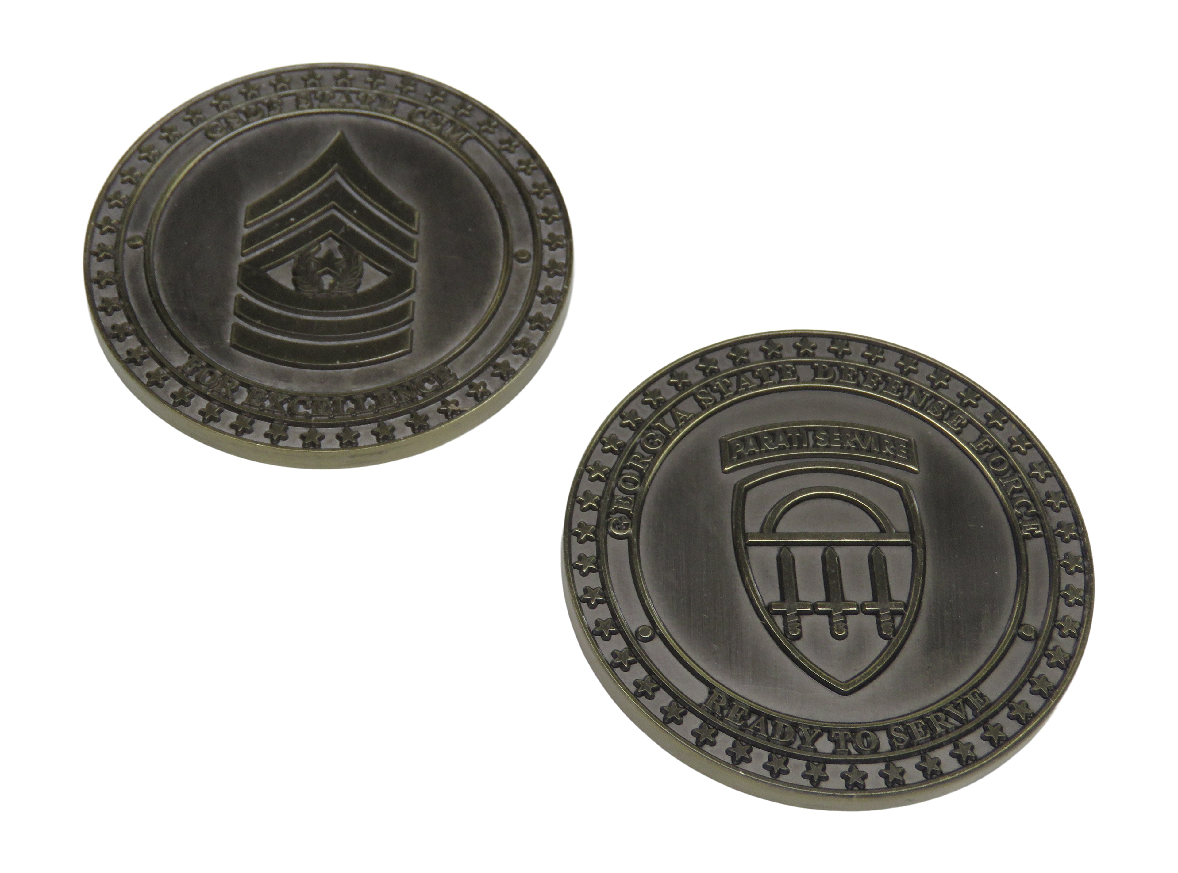 GSDF State CSM Georgia State Defense Force Challenge Coin
