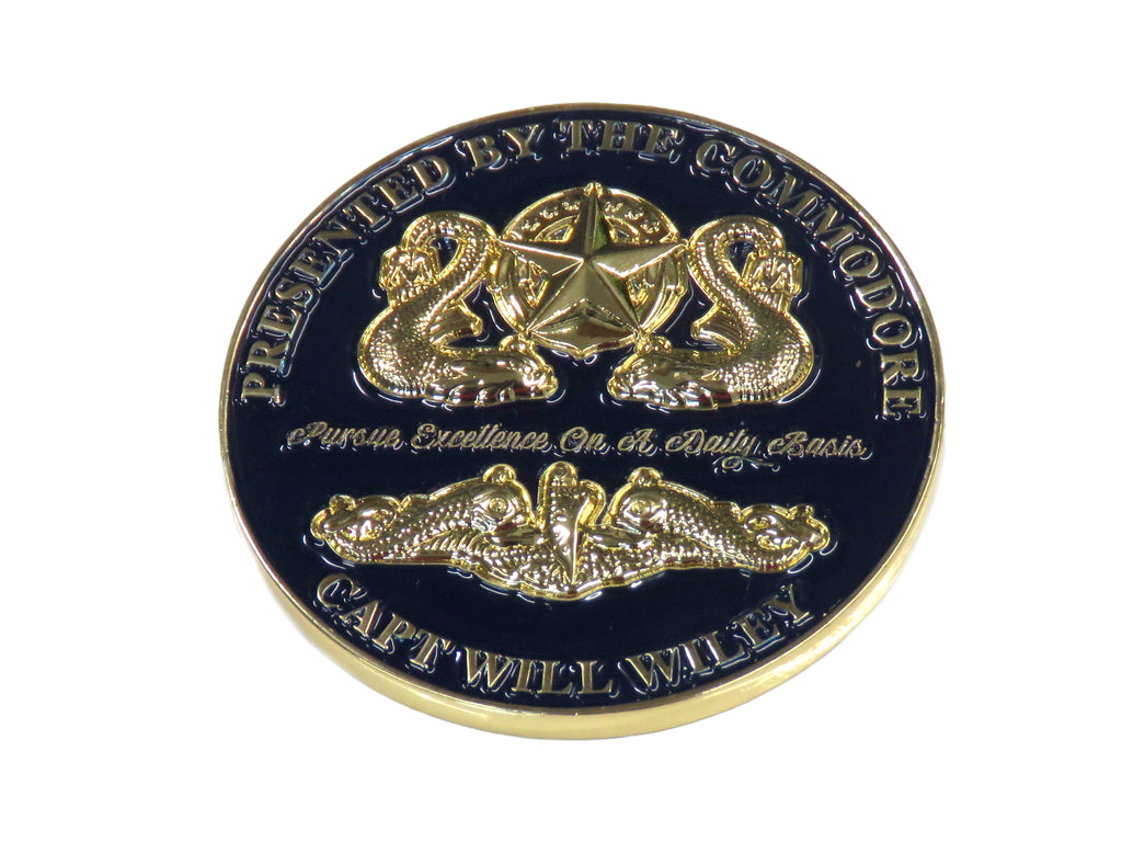 COMSUBRON 11 Presented by the Commodore Challenge Coin