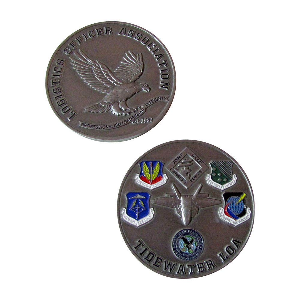US Coast Guard Logistics Officer Association Challenge Coin