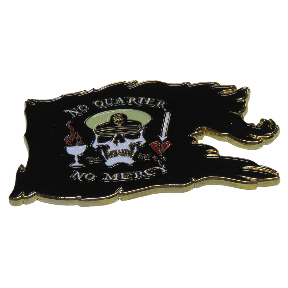 U.S. Navy No Quarter No Mercy Morale Challenge Coin