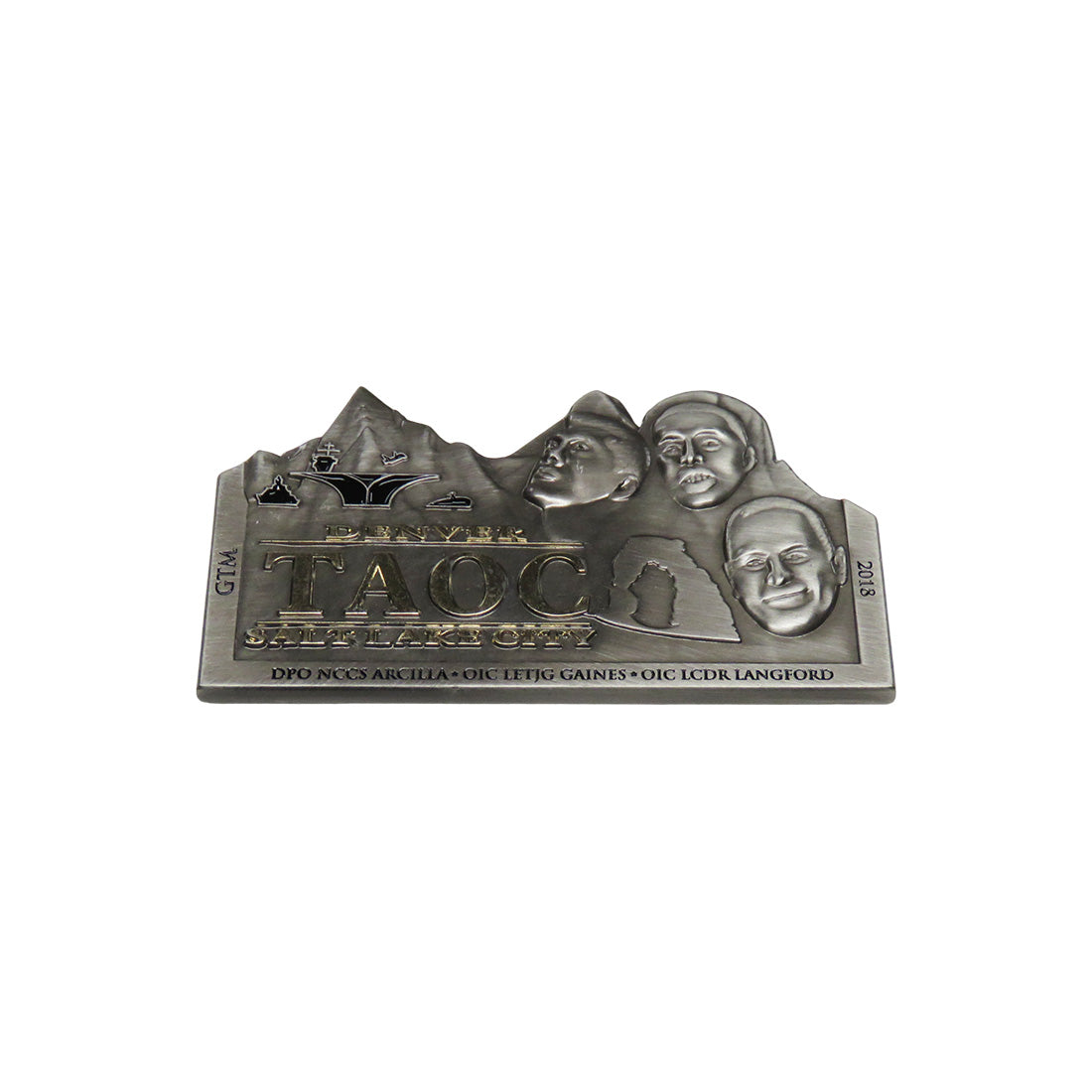 NTAC Rocky Mountain TAOC Salt Lake City Challenge Coin