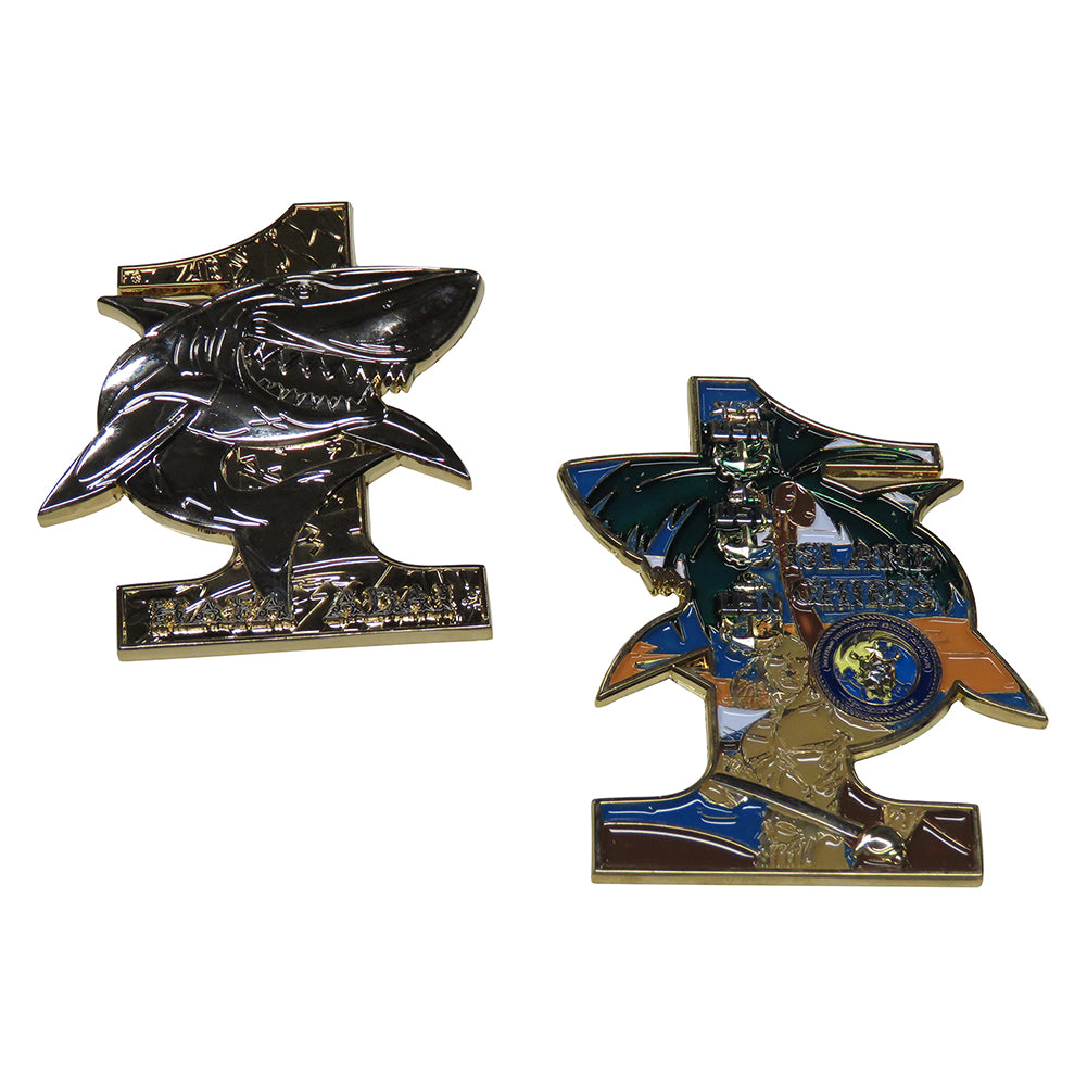 U.S. Navy Island Chiefs Challenge Coin