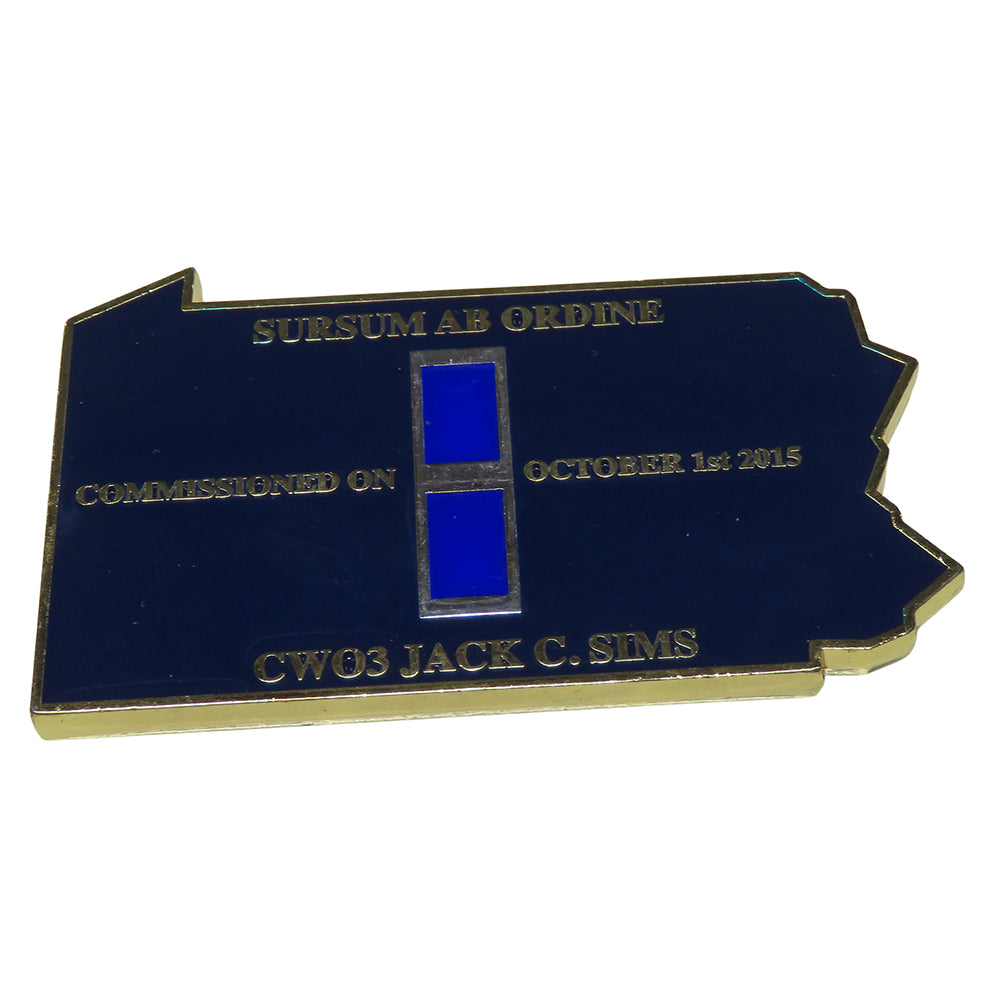 U.S. Navy OSCM (SW/AW) CWO3 Jack C. Sims Challenge Coin