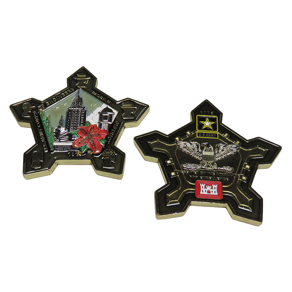 U.S. Army Corps of Engineers Challenge Coin