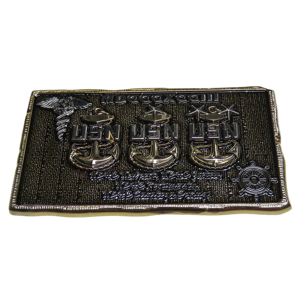 U.S. Navy Naval Health Clinic New England Challenge Coin