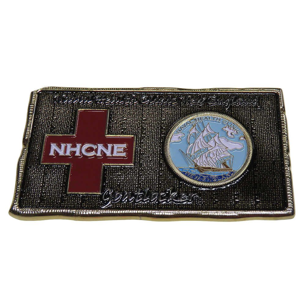 U.S. Navy Naval Health Clinic New England Challenge Coin
