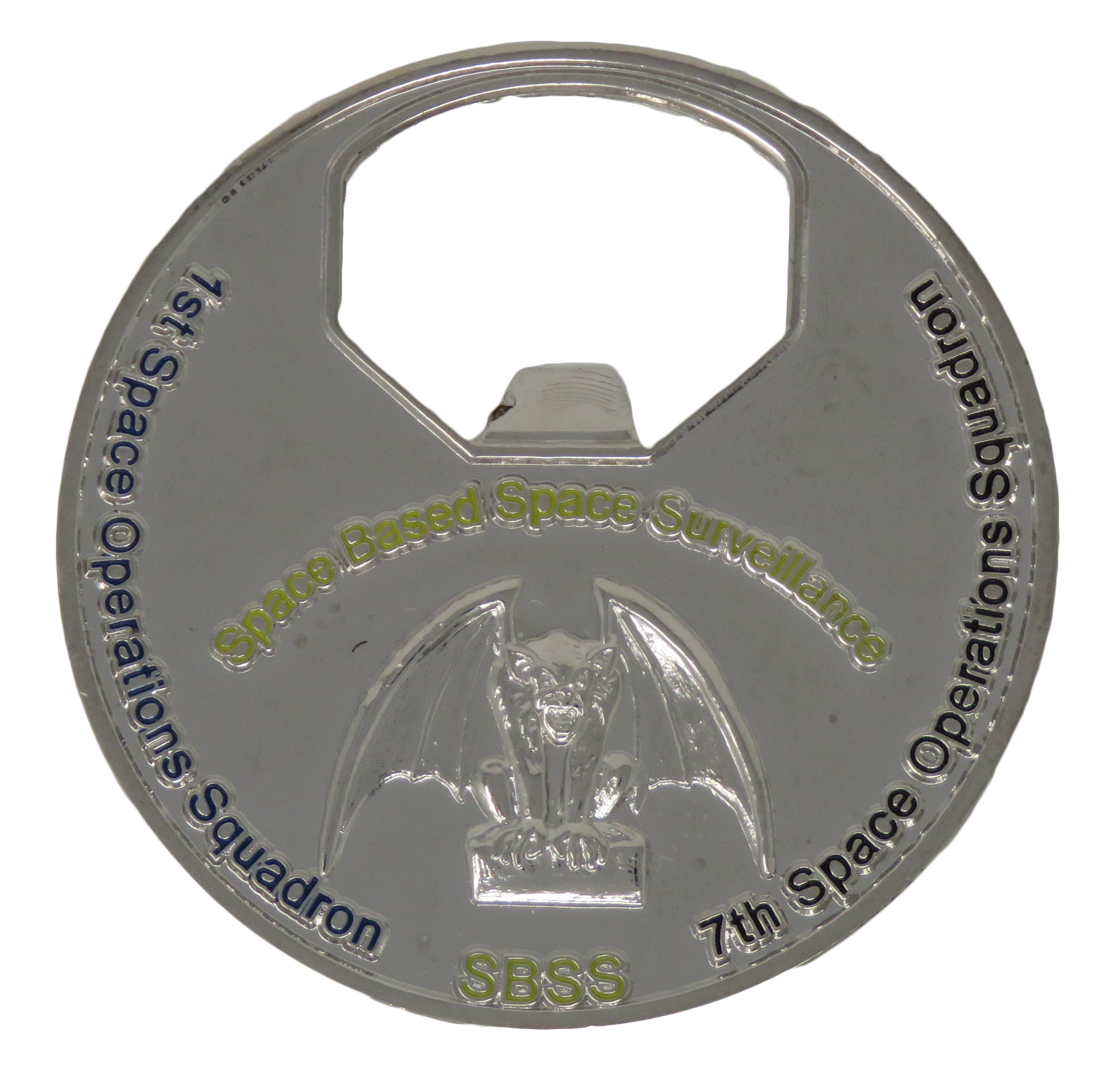 USAF Space Based Surveillance 1st  7th Operations Squadron Challenge Coin
