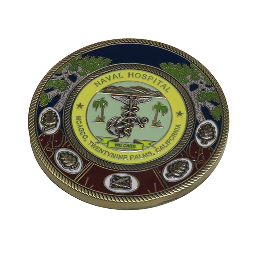 Naval Hospital Twentynine Palms CA Challenge Coin