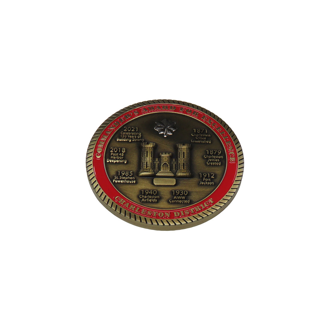 Team Charleston 150 Years of Service Challenge Coin