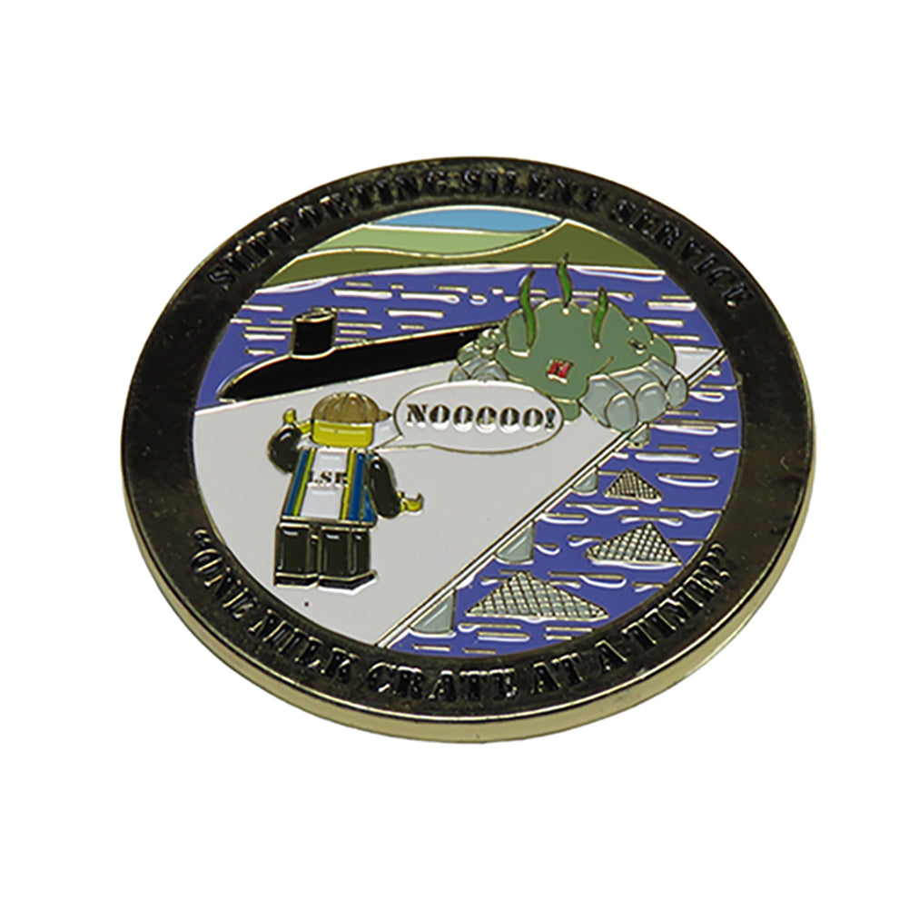 NAVSUP Supporting Silent Service Challenge Coin