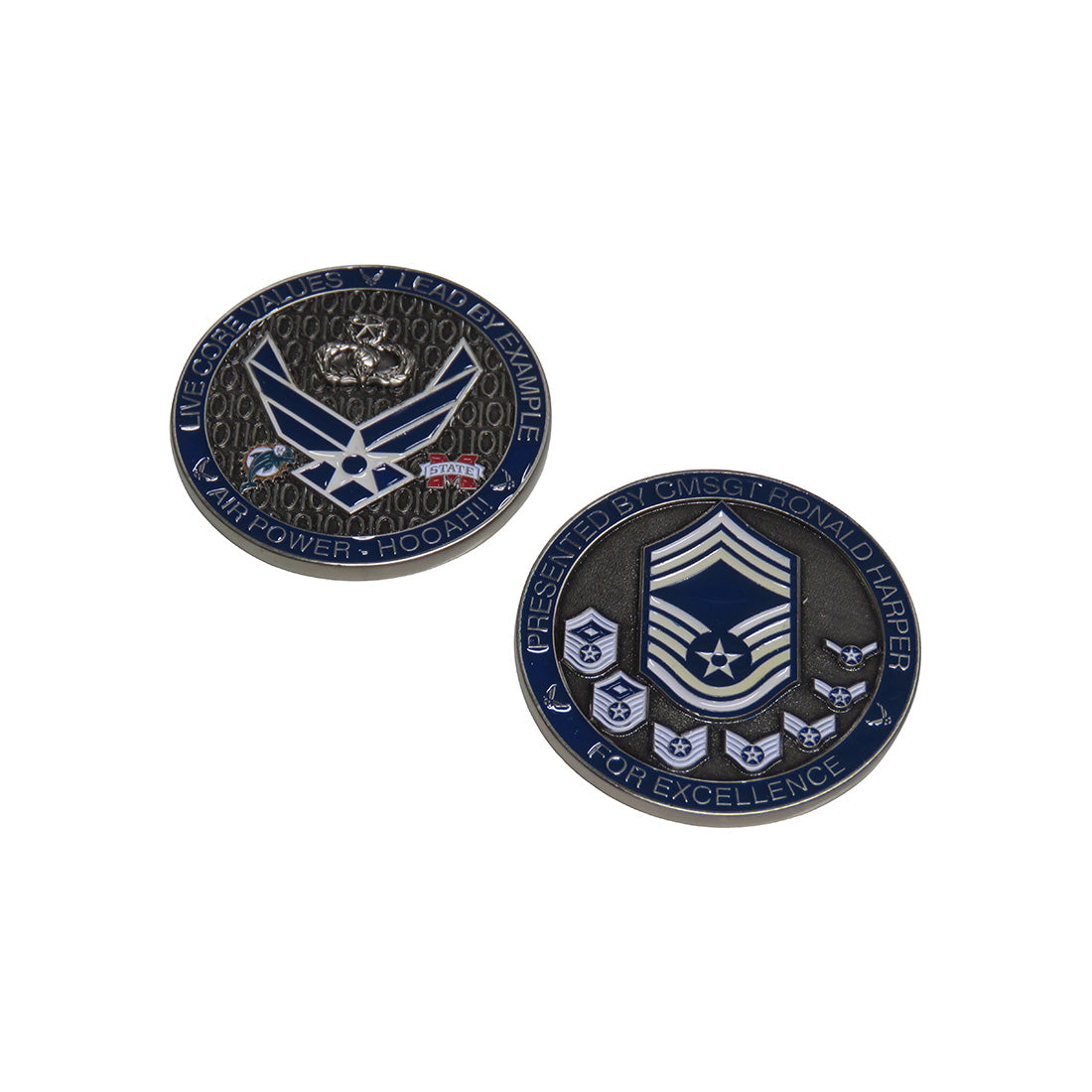 U.S. Air Force Air Power Hooah Challenge Coin