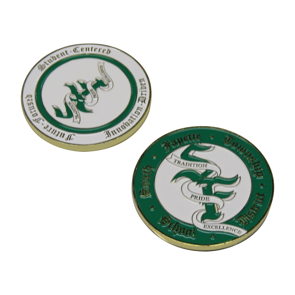 South Fayette Community School District Challenge Coin