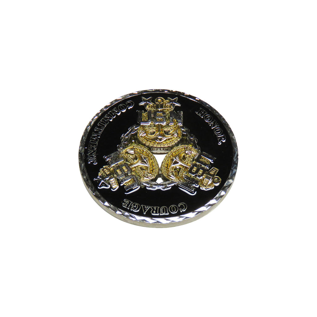 NAVSUBSCOL CPO Mess Challenge Coin