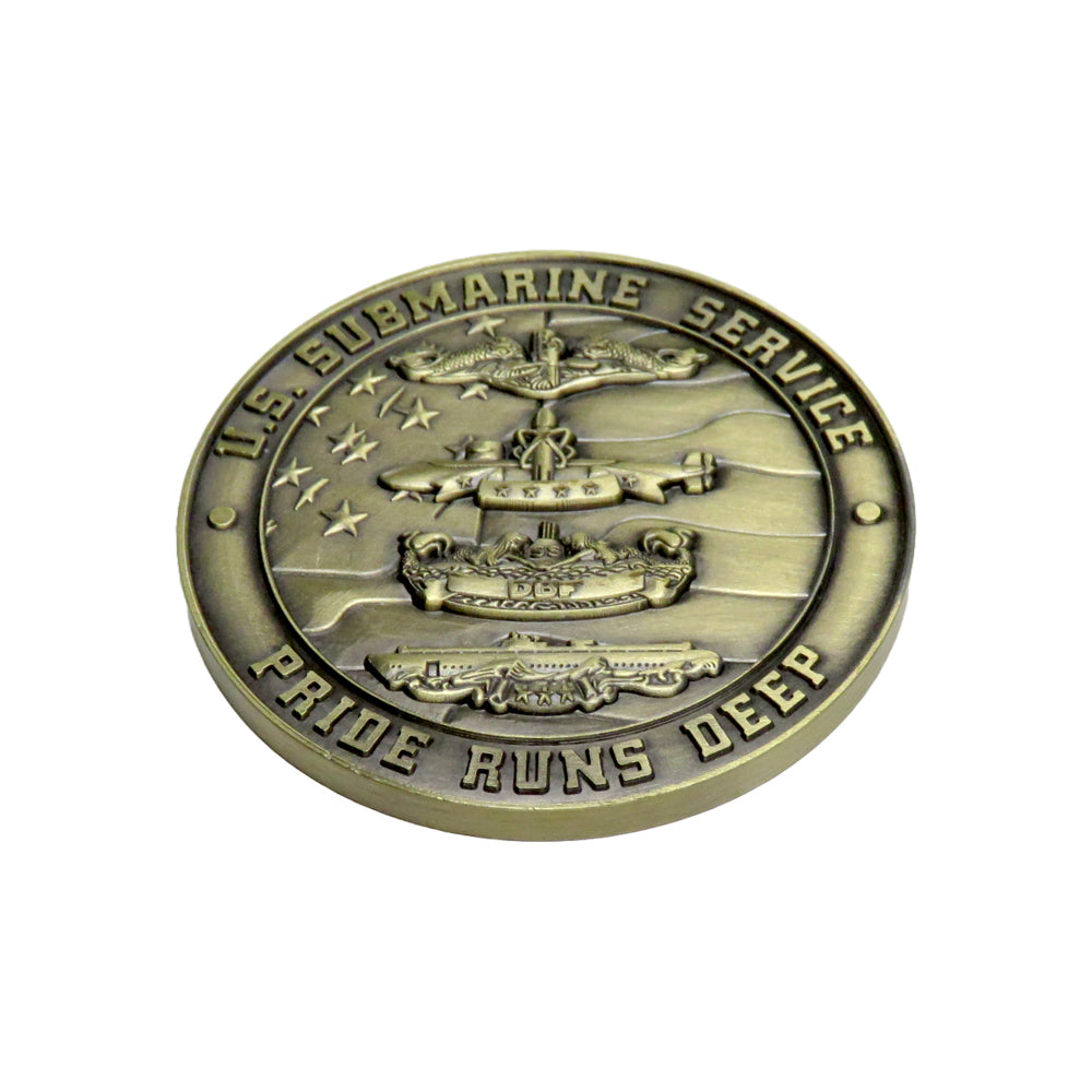 Submarine Base Pearl Harbor Challenge Coin