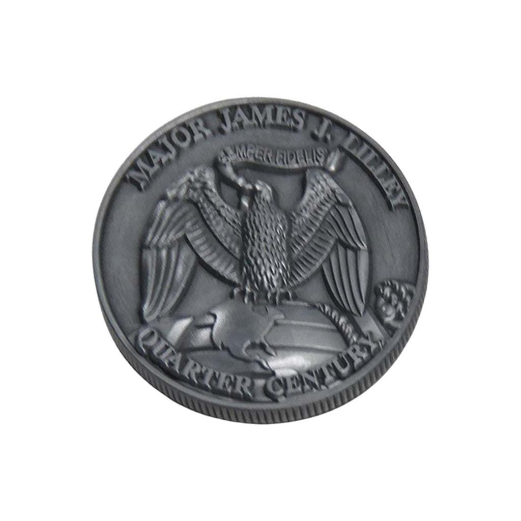 Action Joe Major James J. Lilley 1991-2016 Challenge Coin