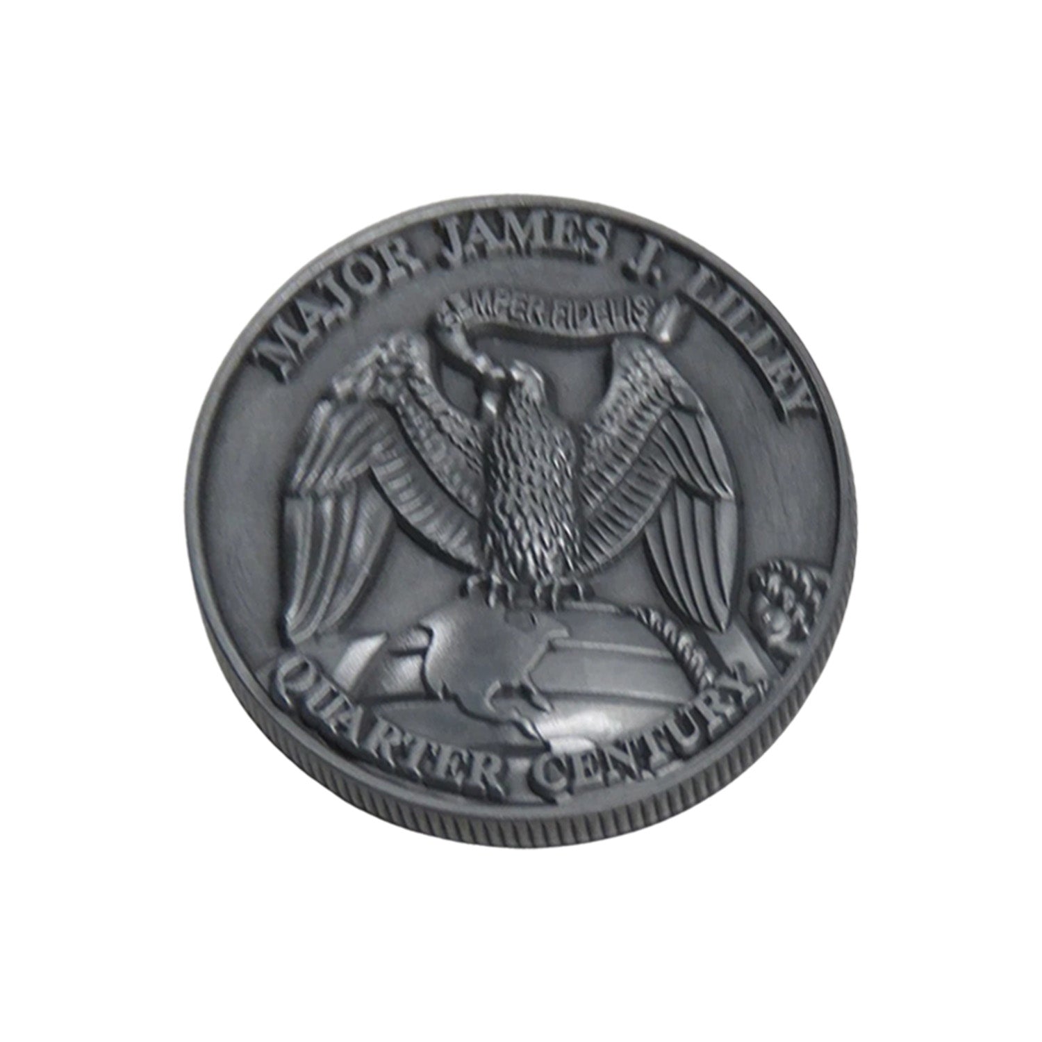 Action Joe Major James J. Lilley 1991-2016 Challenge Coin