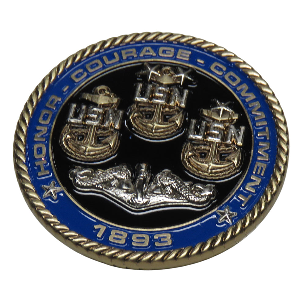 U.S. Navy Comsubron 11 Defensor Pacis Challenge Coin