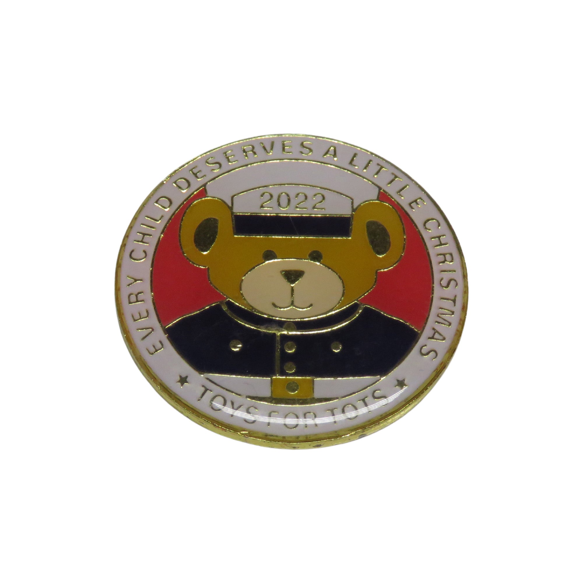Toys for Tots 2022 Challenge Coin