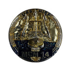 U.S. Navy USS Chief MCM 14 Wooden Ships Iron Men Challenge Coin