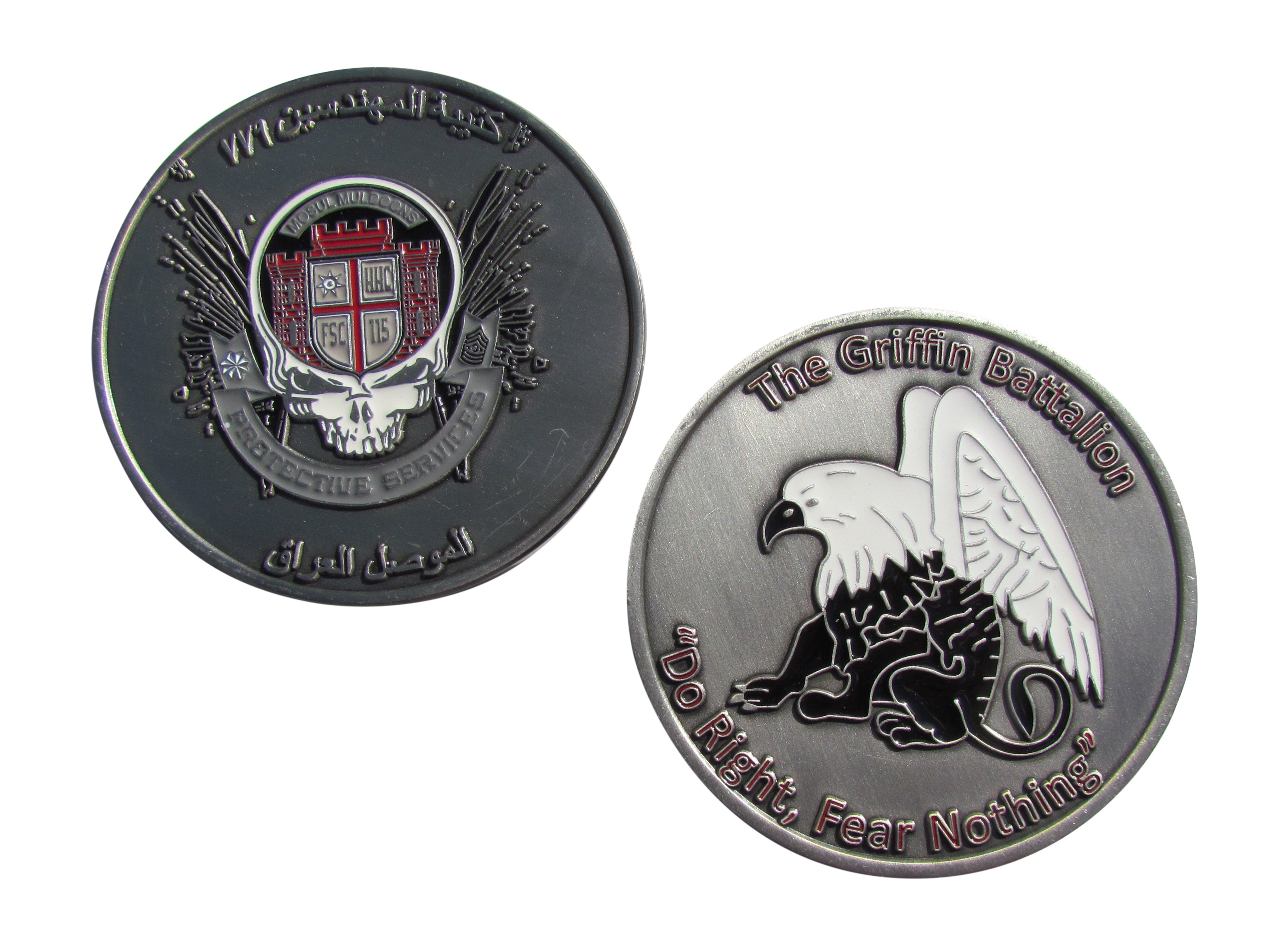 US Army The Griffin Battalion Challenge Coin