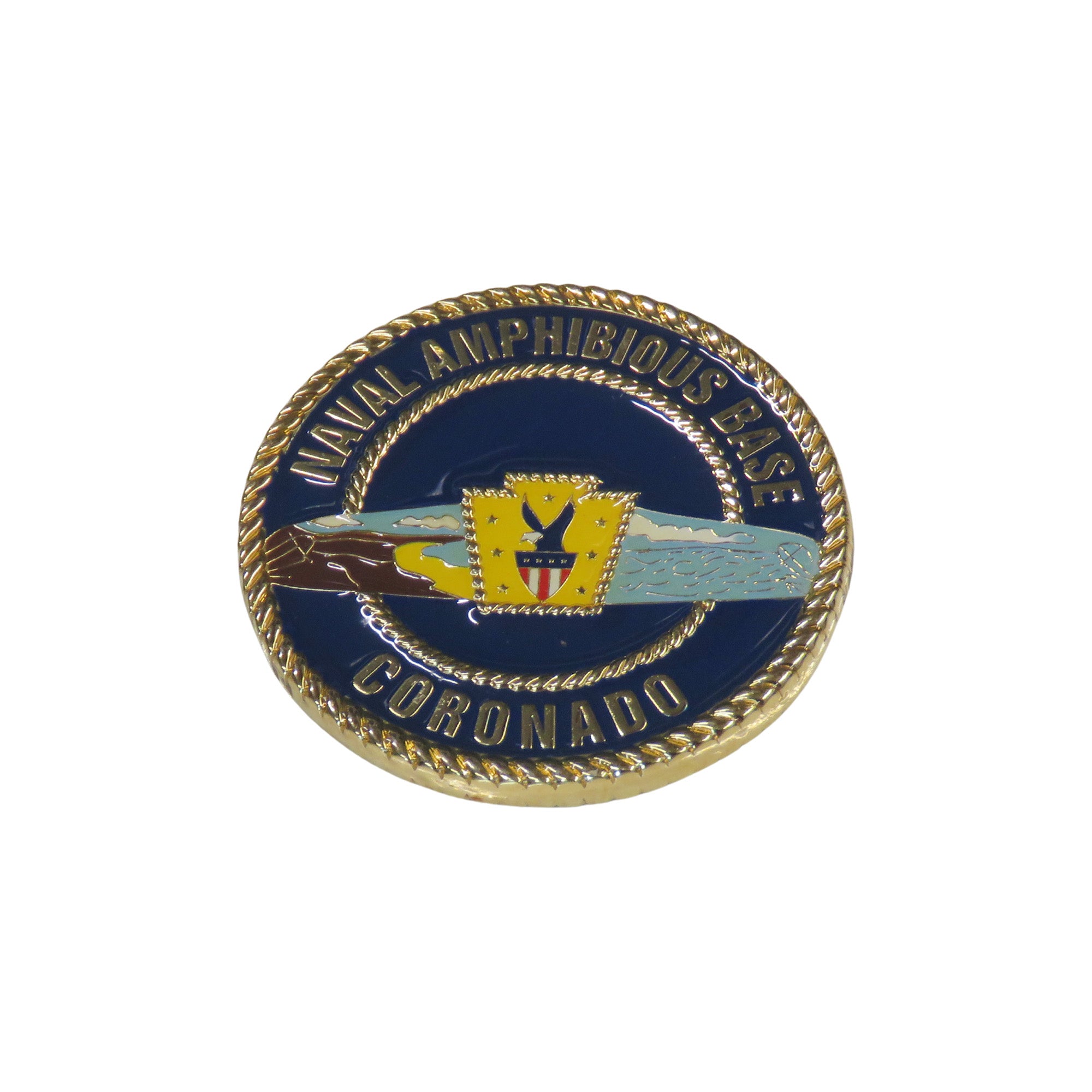 Naval Amphibious Base Coronado Seal Team 7 Challenge Coin