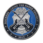 Rockers Behind The Badge Project 2015 Challenge Coin