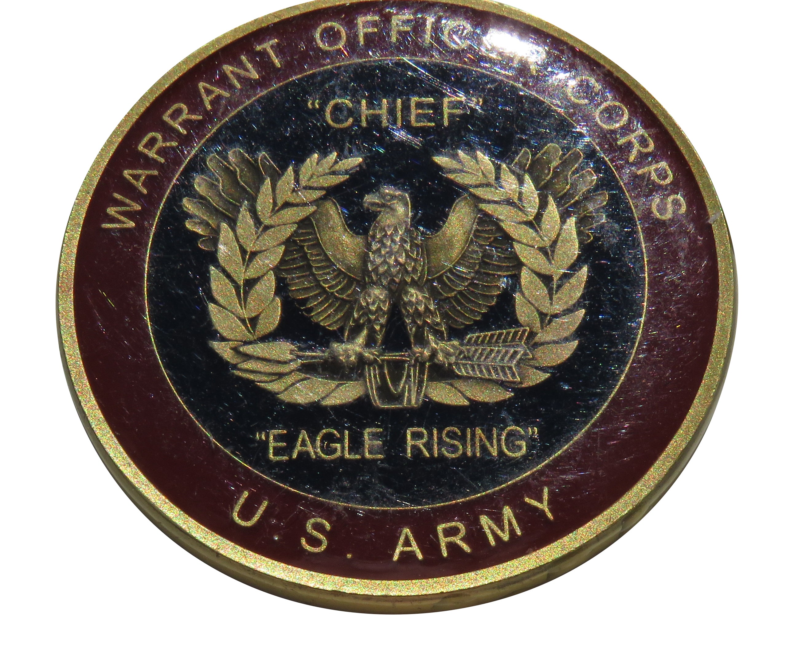 US Army Warrant Office Ronald Mailhiot Challenge Coin