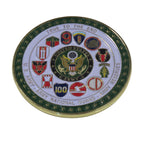 US Army Command Sergeant Major Knute K. Weick (Ret) U.S. Army Challenge Coin