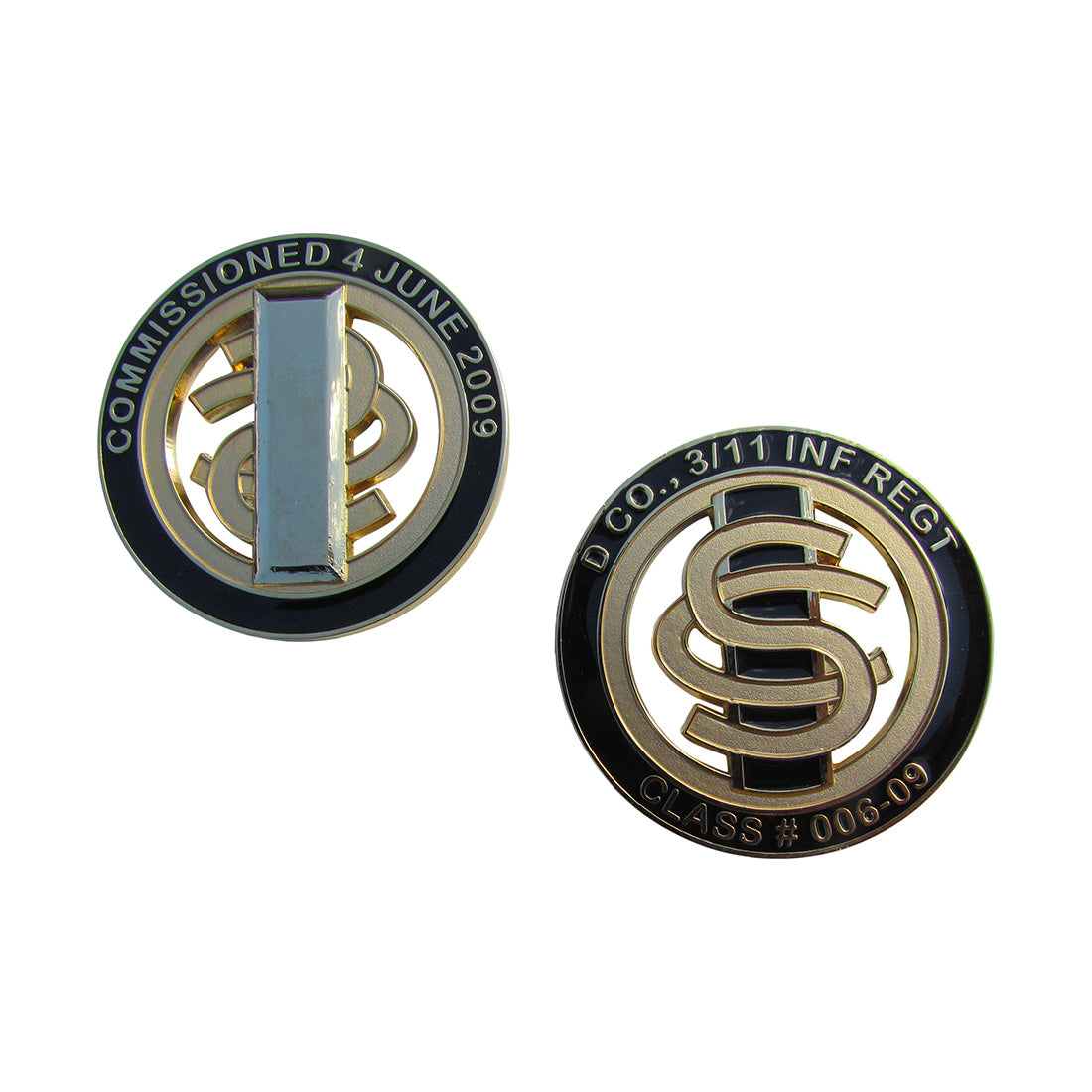 US Army 11th Infantry Regiment Class #006-09 Challenge Coin